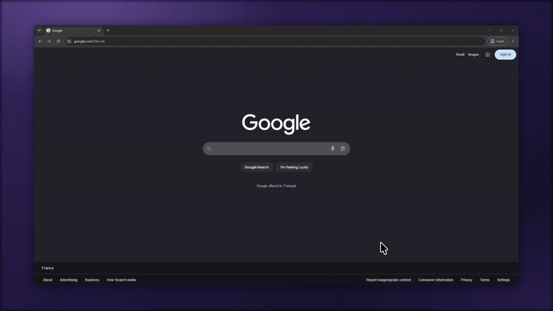 Bypassing the browser TLS warning: Advanced, then Proceed